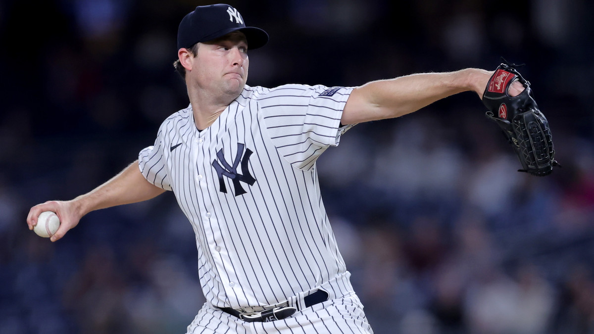 New York Yankees starting pitcher Gerrit Cole.
